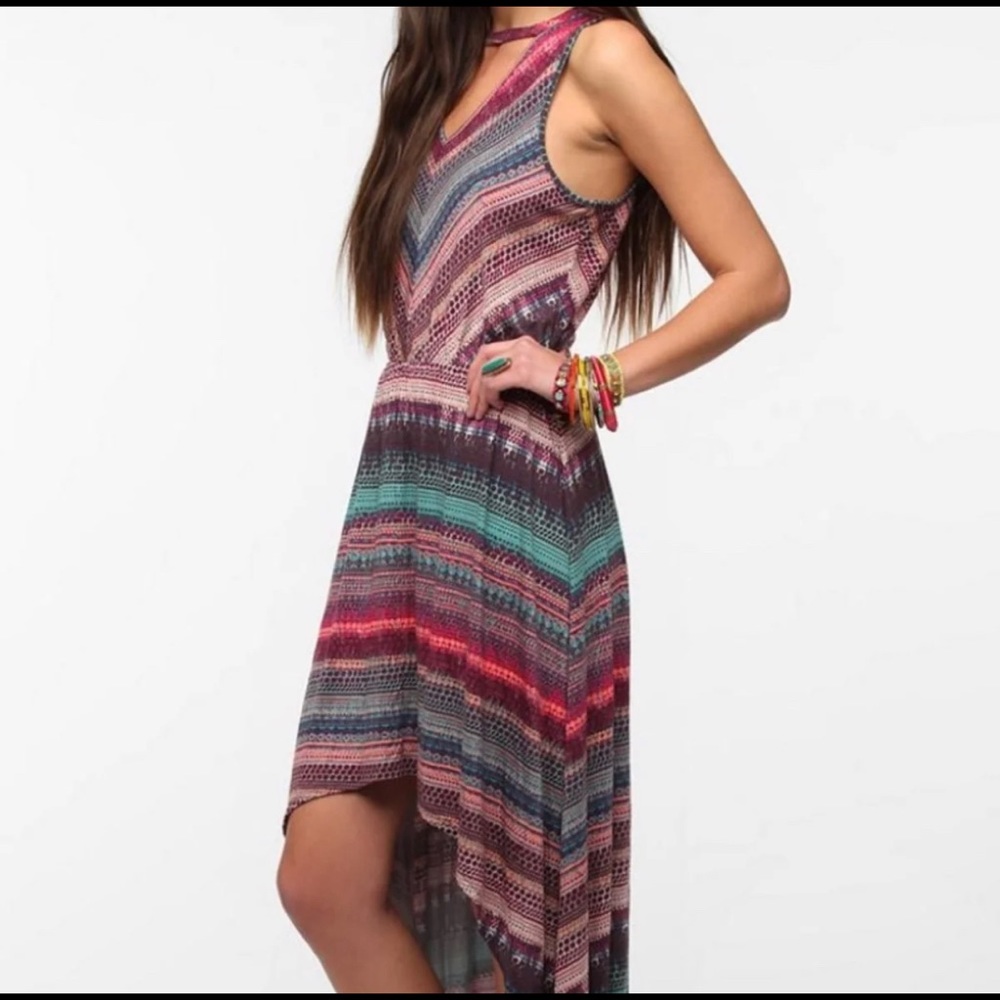 Exoteric urban outfitters high low dress